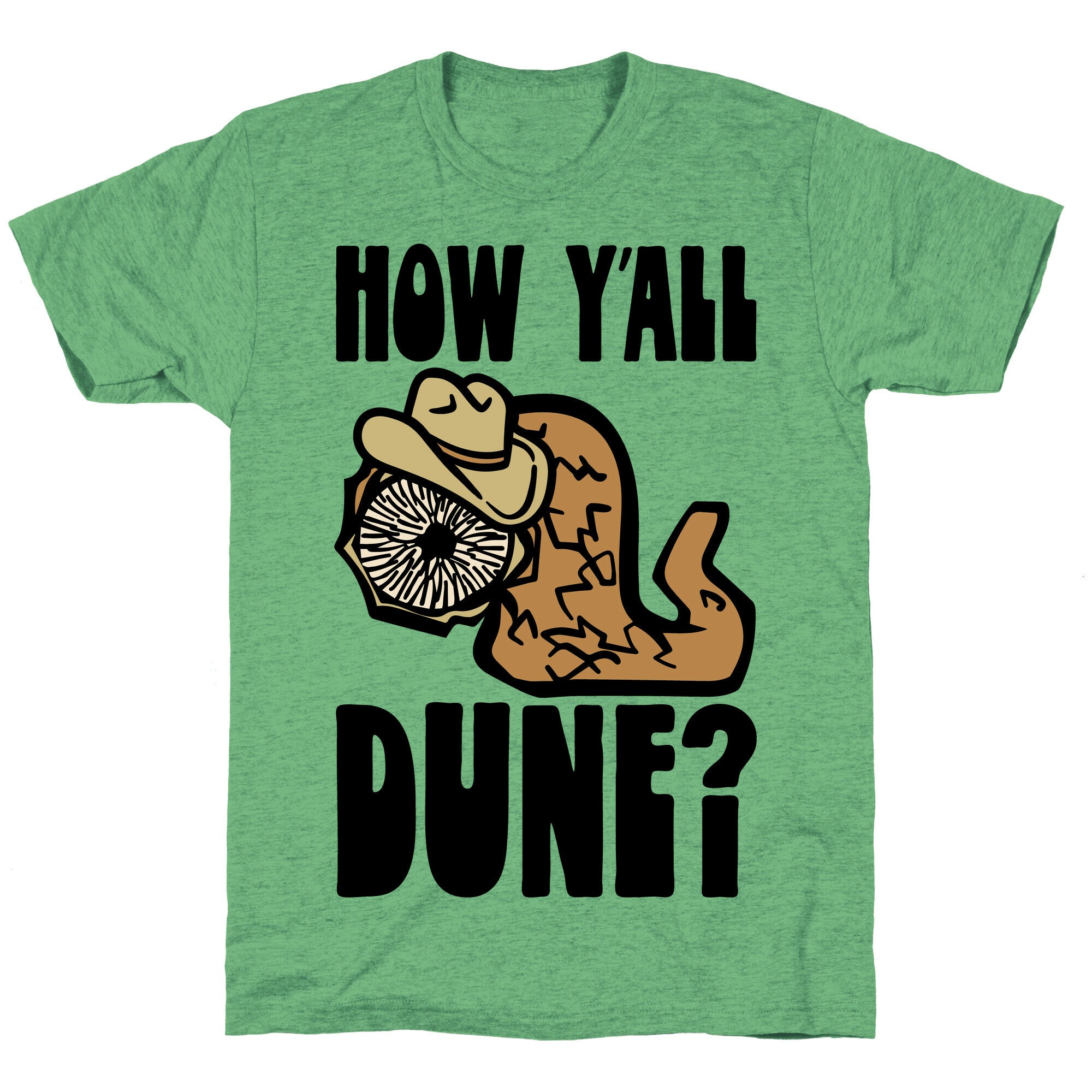 How Y'all Dune Unisex Triblend Tee